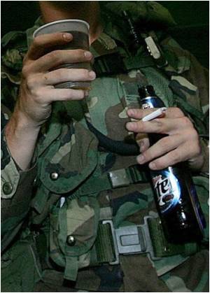 military addiction problem